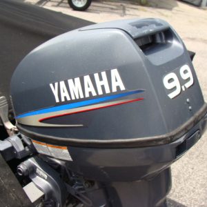 Tracker v14 fishing boat with 9.9 Yamaha and trailer ONE OWNER