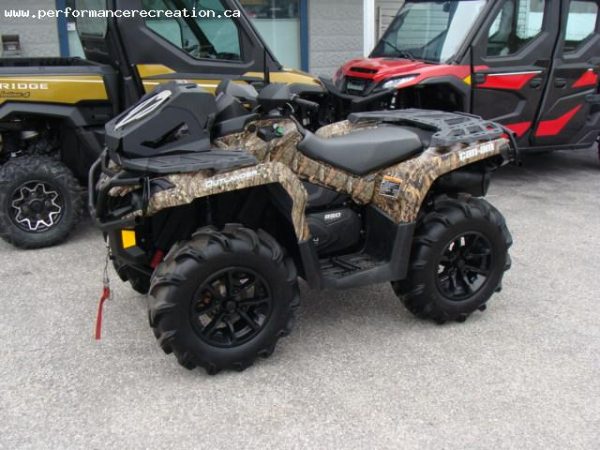 2018 CanAm 850 Outlander XT with Power Steering