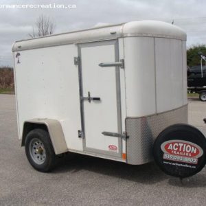 2017 Atlas 5×8 Enclosed Trailer