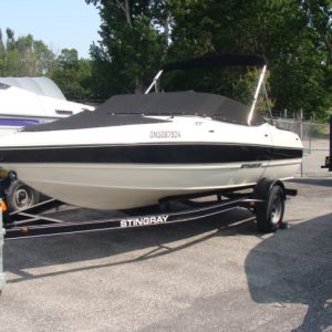 2016 Stingray 180 RX bowrider with trailer one owner Asking $ 16789.00